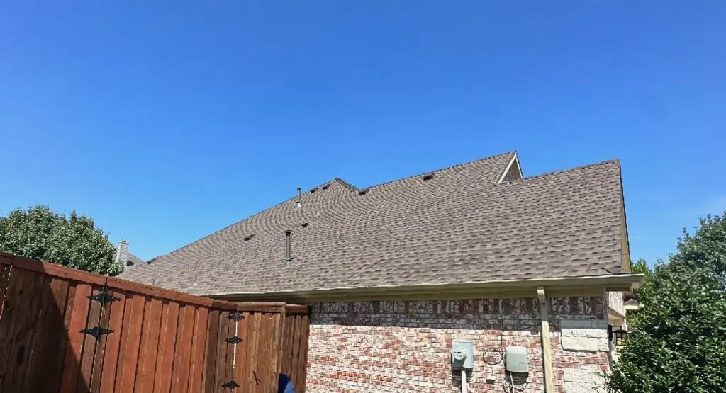 Completed roof replacement project in Georgetown